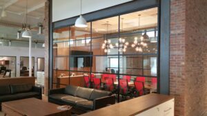 office glass partition