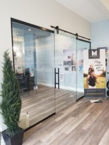 office glass partition