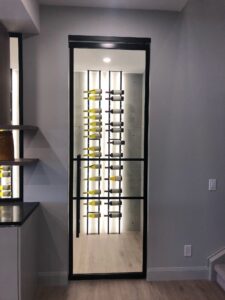 wine room glass calgary